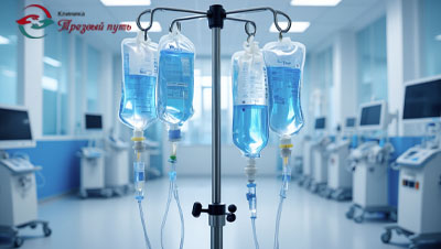 Капельницы на стойке